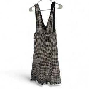Black & White Houndstooth Dress